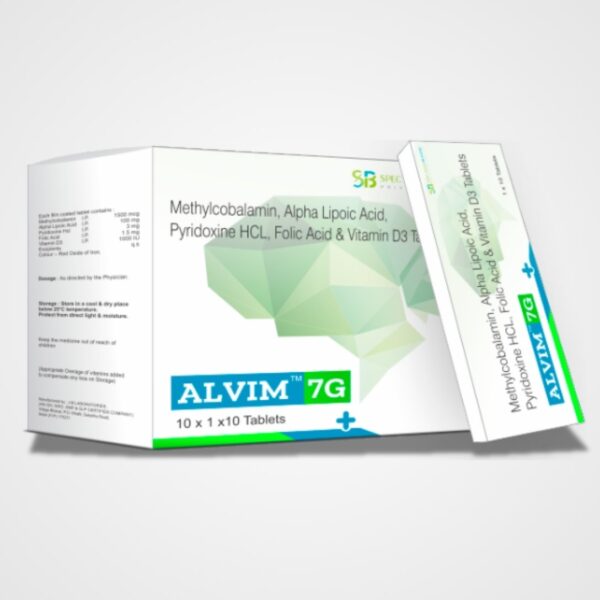 Alvim 7G: Comprehensive Nerve Health Solution with Essential Nutrients