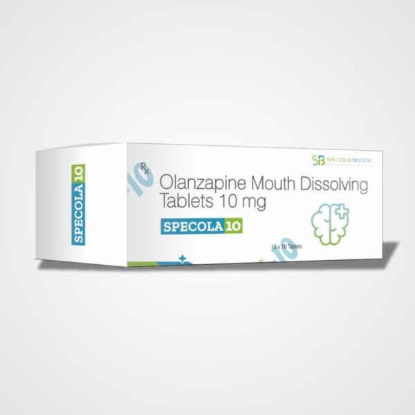 SPECOLA 10: Olanzapine Mouth Dissolving Tablets for Mental Calmness and Strength