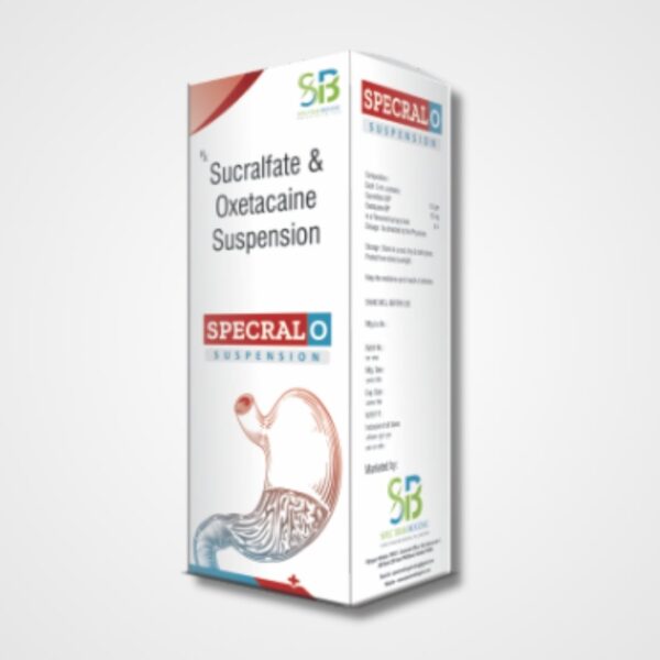 SPECRAL-O: Sucralfate & Oxetacaine Suspension for Gastric Relief and Digestive Health